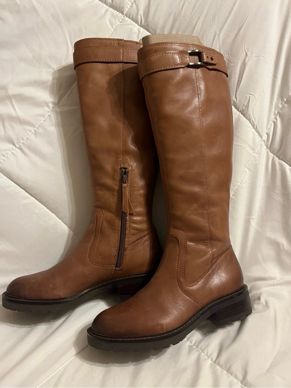 27 EDIT Tall Leather Over-the-Knee Boots 6M